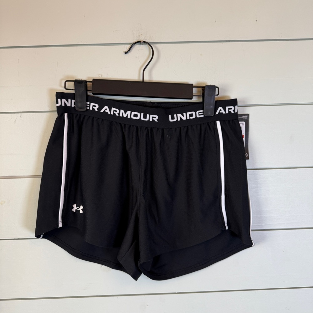 Under Armour Tech Play Up shorts black women's size‎ XS NWT